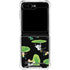 Adult Swim Rick and Morty Portal Pattern Galaxy Z Flip6 Clear Case